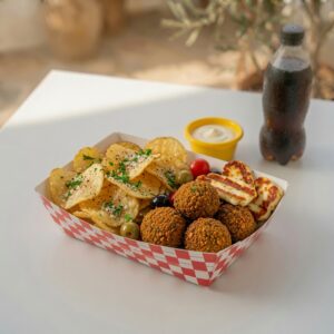 Mediterranean and Chips Kids Meal