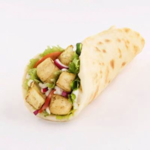 Chicken Mediterranean in Naan