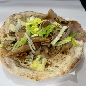 Doner Meat in Clay Oven Naan