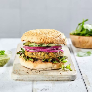 Falafel & Spinach Burger