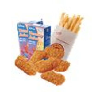 3x Fish Fingers and Chips Kids Meal