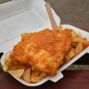 Plaice & Chips