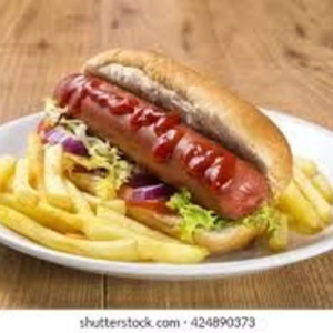 Hot Dog and Chips